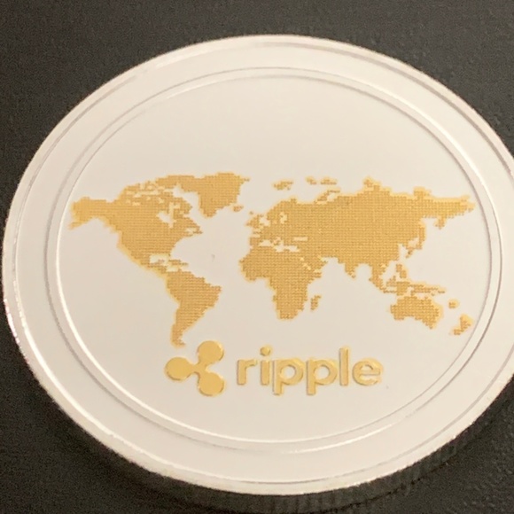 COPY - XRP RIPPLE CRYPTO COLLECTABLE COIN - Picture 4 of 5